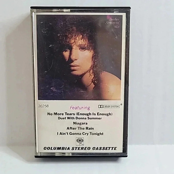 BARBARA STREISAND "WET" 1979 Vintage Cassette - Picture 1 of 10